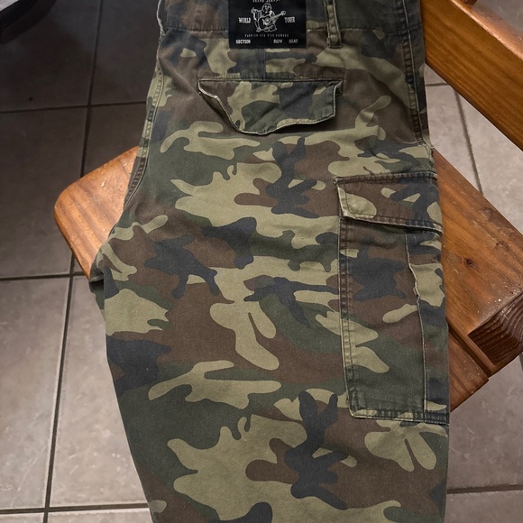 True Religion Cargo Shorts